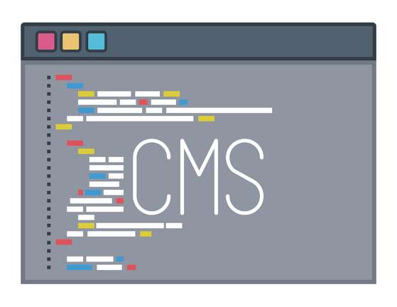 Website building using CMS