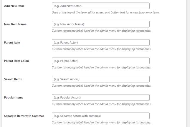Add taxonomies to your custom post type 3