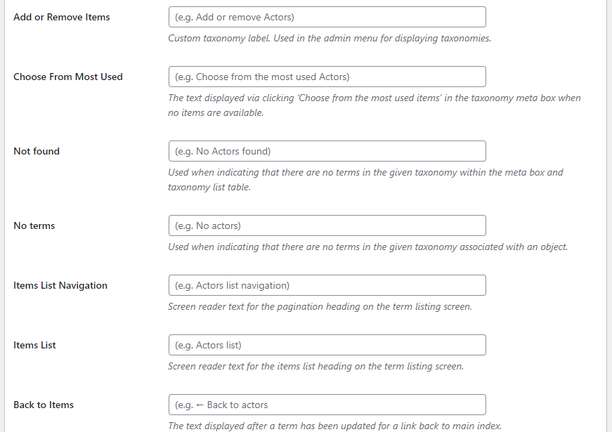 Add taxonomies to your custom post type 4