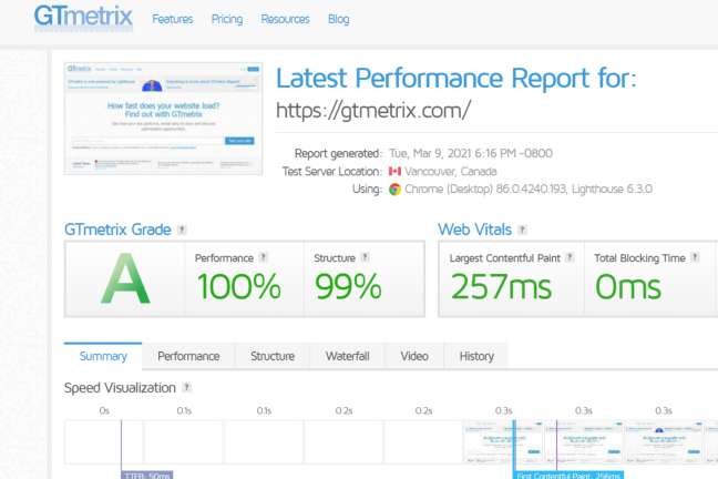Website Performance Testing