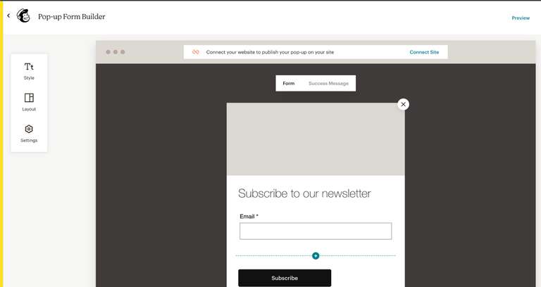 Adding a popup form 3
