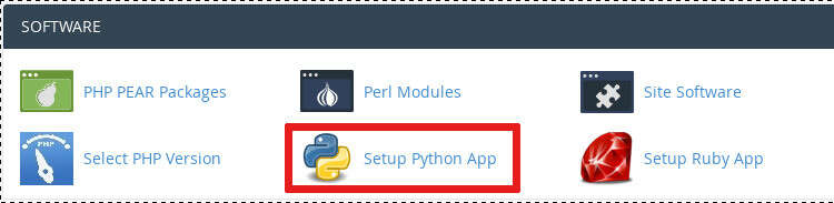 Python App Setup