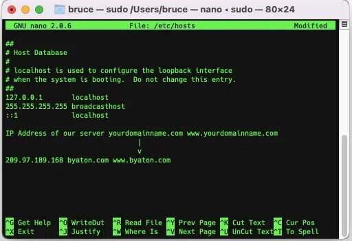 How to Preview Your Website on Our Servers on MAC2