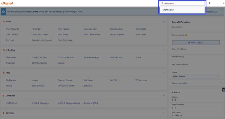 How to Export and Import MySQL Through phpMyAdmin