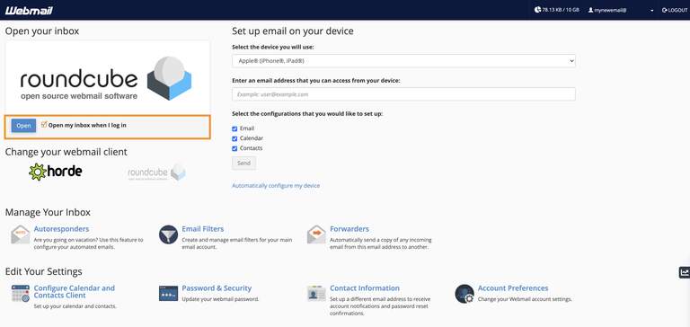 Creating An Email Account on Your cPanel Hosting