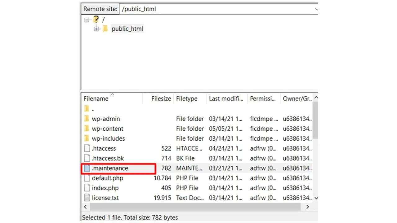 файл за поддръжка filezilla ftp
