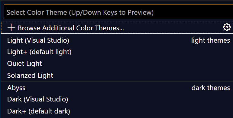 VS Code Themes For Your Development Environment